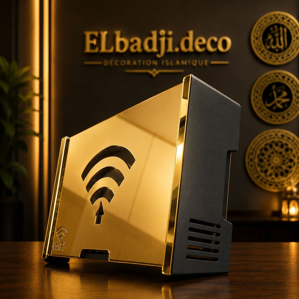 حامل مودام Wi-Fi عصري 2026 – Cage Modem Design